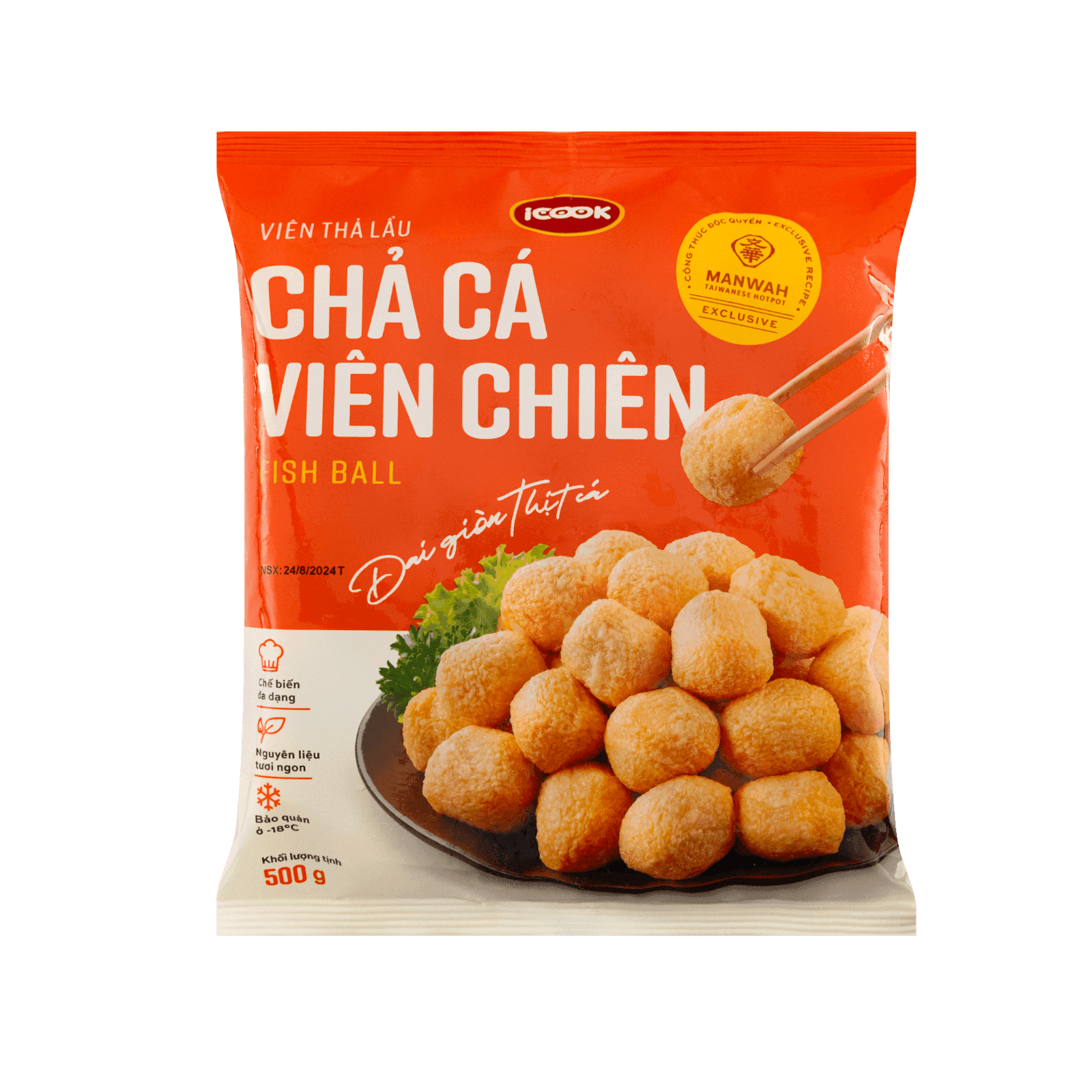 Viên Thả Lẩu Chả Cá Viên Chiên